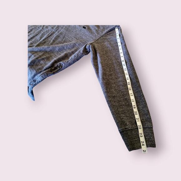 Adidas Blue Tag Men's PE Crew Grey Sweatshirt Zipped Pockets Sz‎ XXL 2015 - Picture 5 of 10